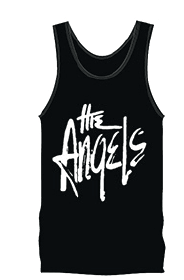 Black Singlet 40th Anniversary by The Angels