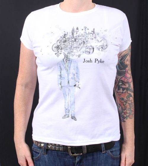 Album Ladies White Tshirt Australian Tour 2011 by Josh Pyke