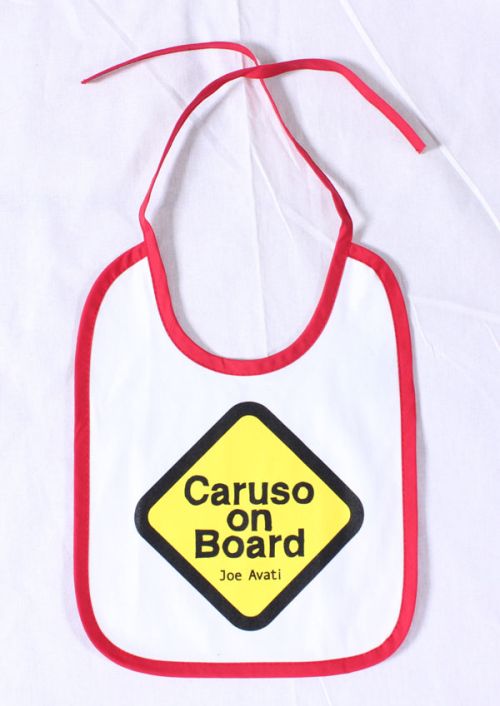 Baby Bib (Caruso on Board) by Joe Avati
