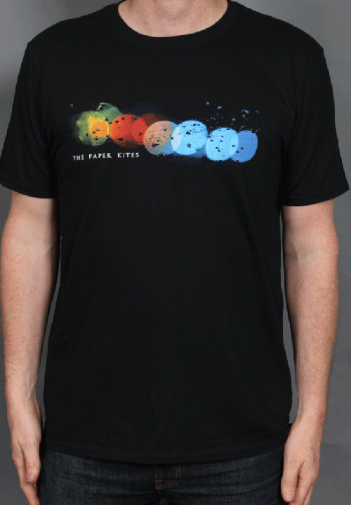 Album Black Tshirt by The Paper Kites
