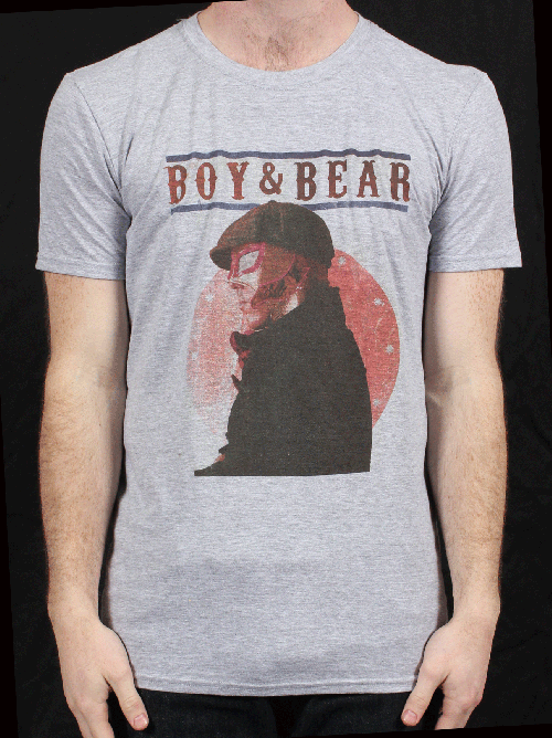 Tour 2012 Grey Tshirt by Boy and Bear