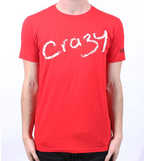 Crazy Red Tshirt by Icehouse