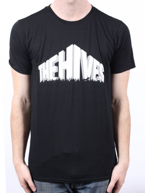 Crowd Black Tshirt by The Hives