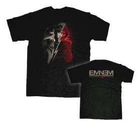 Evil Twin Illustration Black tshirt by Eminem