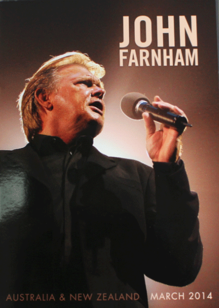 2014 Tour Program by John Farnham