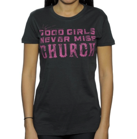 Ladies Good Girls Charcoal T-Shirt by Eric Church