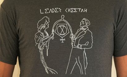Grey Wishbone Tshirt by Leader Cheetah