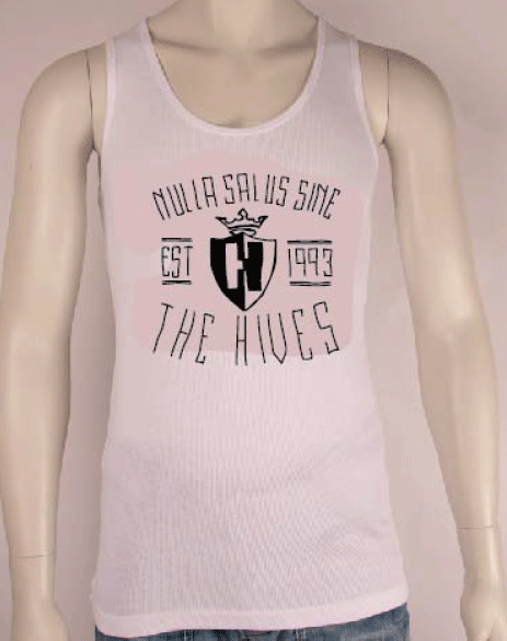 Crest White Singlet by The Hives