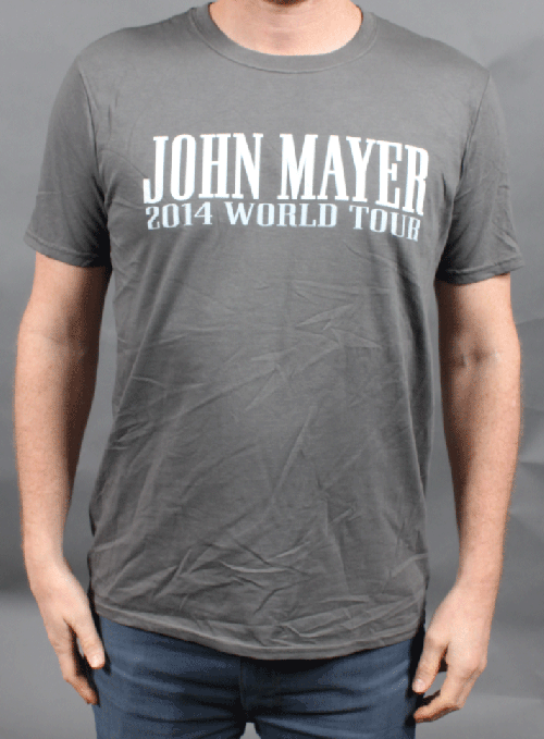 2014 Australian Tour Tshirt by John Mayer