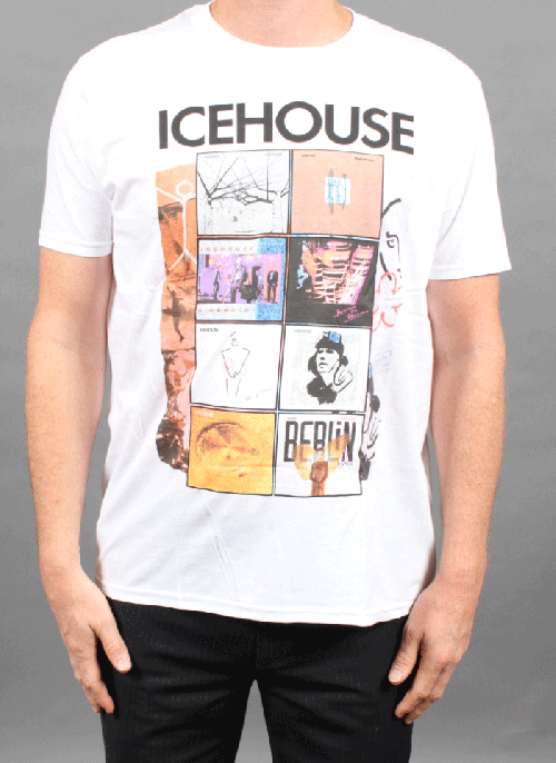 Albums White Tshirt by Icehouse