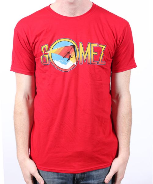 Red Hang Glider Tshirt by Gomez
