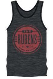Menangle Red Circle Girls Asphalt Singlet by The Rubens