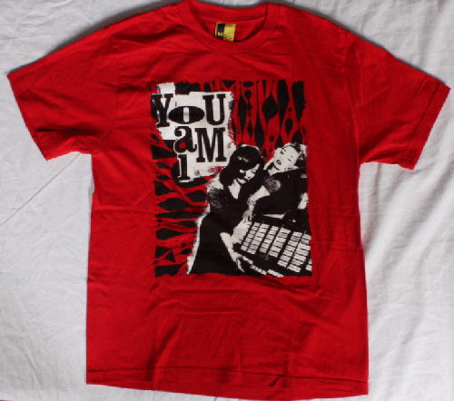 Jukebox/2girls Girls Red Tshirt by You Am I