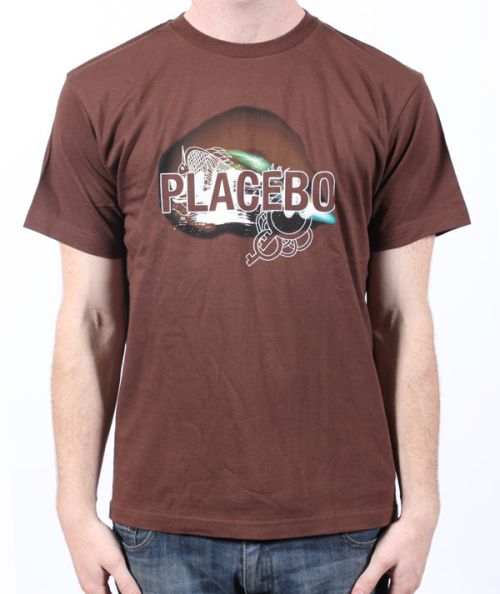 Placebo Space Brown Tshirt by Placebo