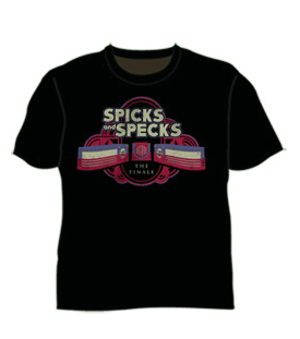 Show Set Black Tshirt by Spicks And Specks