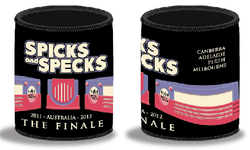 Stage Set Stubby Holder Black by Spicks And Specks