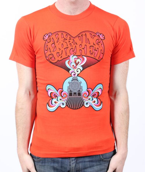 Train Orange Tshirt by My Morning Jacket