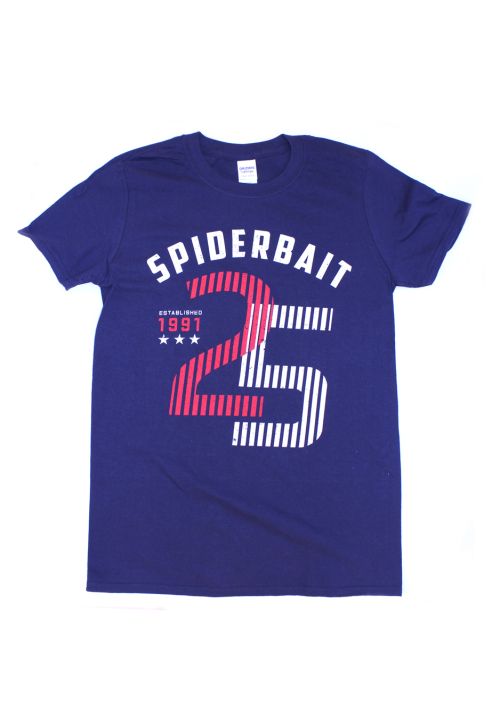 Est 1991 Navy 25 Tshirt by Spiderbait
