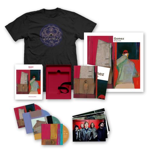 Bring It On: 20th Anniversary 4CD Set + Ltd Edition Print (Signed) + T-Shirt by Gomez
