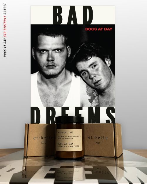 5th Birthday Bundle Pack (Dogs at Bay Blue Vinyl/Candles/Poster) by Bad Dreems