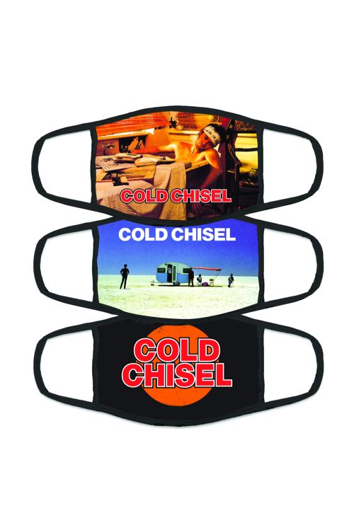 Set of 3 Masks by Cold Chisel