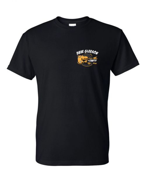 Dave Gleeson Streaming Black Tshirt by The Screaming Jets