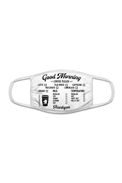 White Coffee Mask by Grandmasker Flash