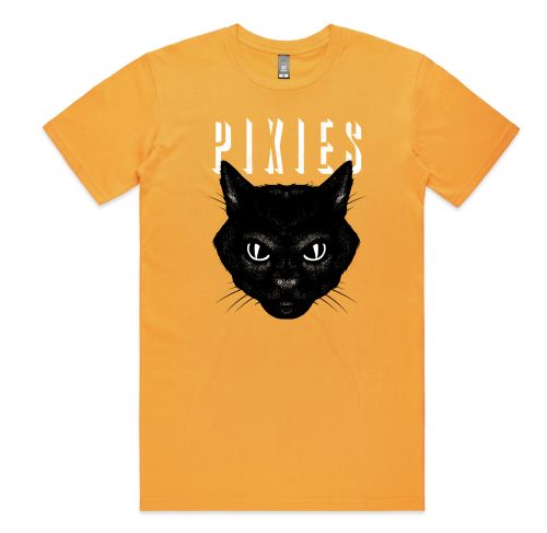 Cat Gold Unisex Tshirt by The Pixies