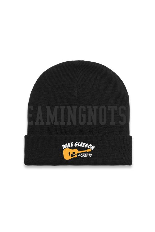 Dave Gleeson Streaming Not Screaming Black Beanie by The Screaming Jets