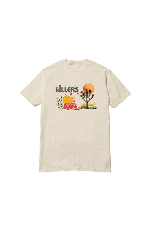 Joshua Tree Desert Natural Tshirt by The Killers