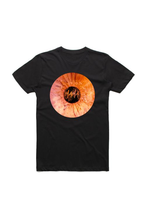 Mama Eye Tee Black Tshirt by Adrian Eagle