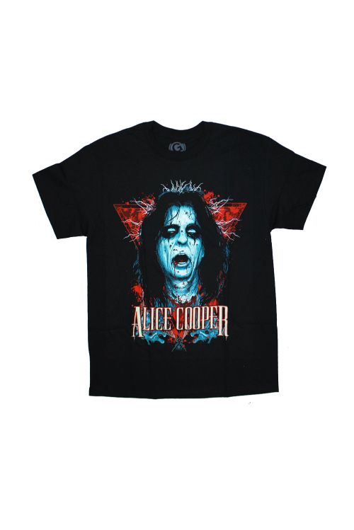 Decap Black Tshirt by Alice Cooper