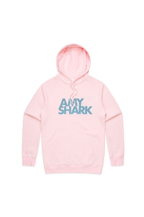 Logo Pink Hoodie by Amy Shark