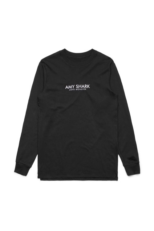 Longsleeve Love Monster Black Tshirt by Amy Shark
