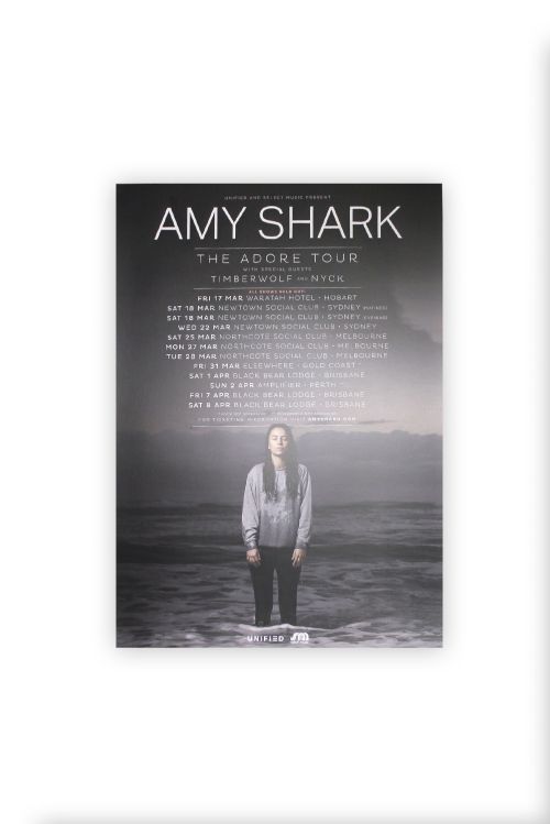 Adore Tour Poster by Amy Shark