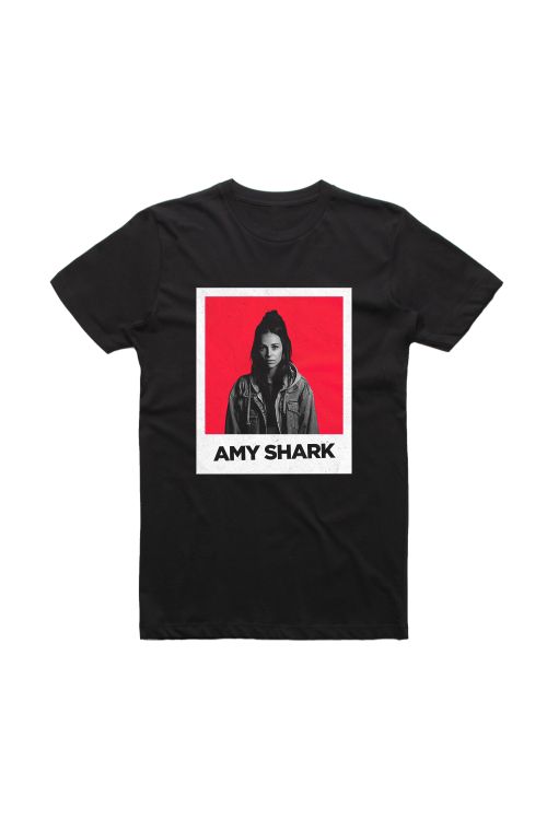 Polaroid Black Shirt w/dateback by Amy Shark