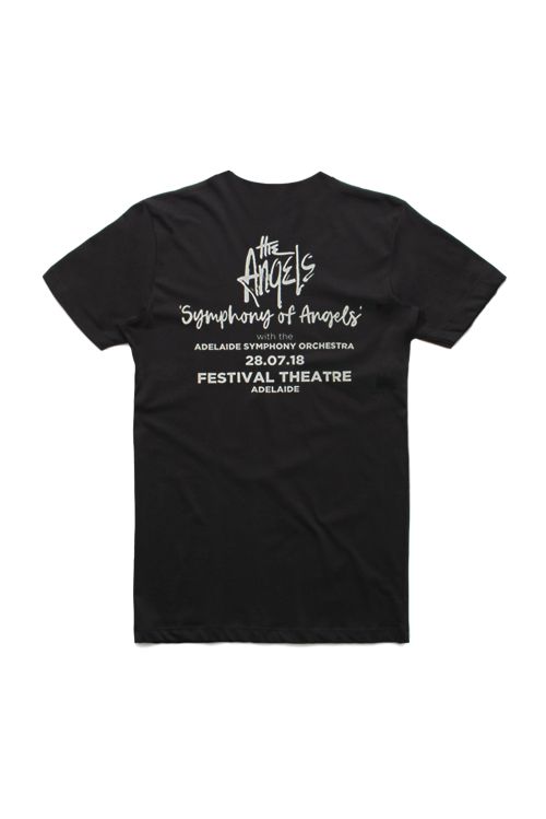 Symphony Of Angels Black Tshirt by The Angels