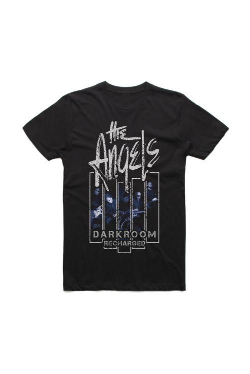 Dark Room Recharged Black Tshirt by The Angels