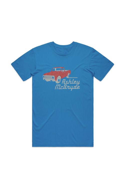 Chevy Truck Blue T-Shirt by Ashley McBryde