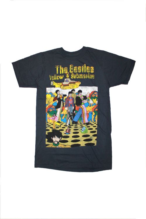 Yellow Submarine Navy Tshirt by The Beatles