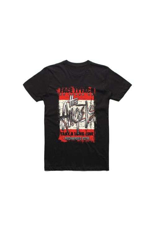 Brickwall Black Tshirt by The Angels