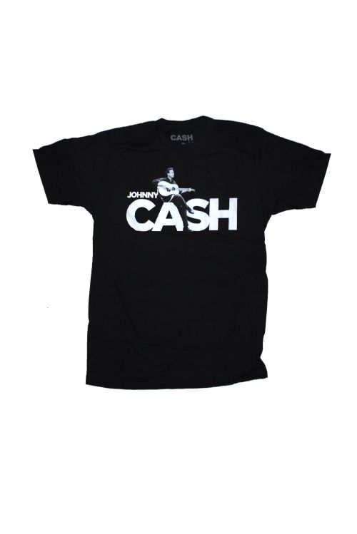 Sitting Black Tshirt by Johnny Cash