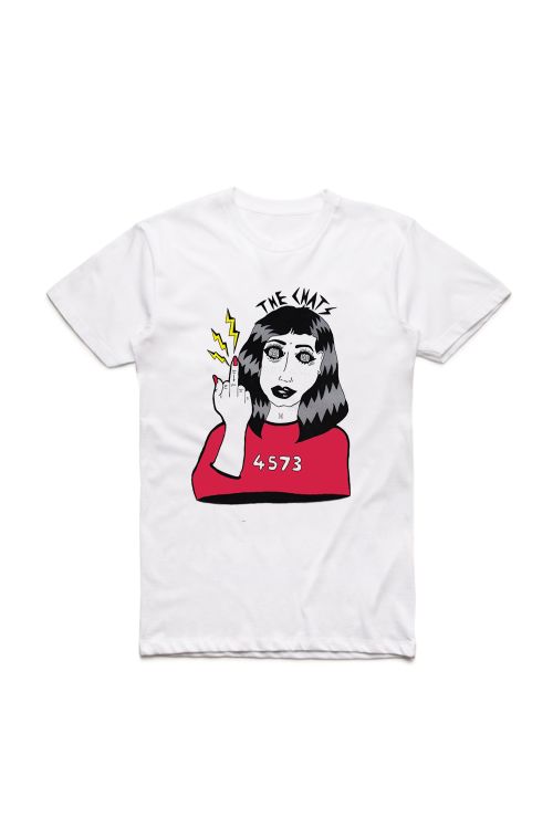 4573 Girl White TShirt by The Chats