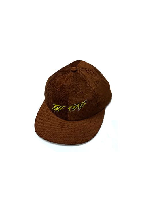 Chats Yellow Logo Brown Cordoroy Hat by The Chats
