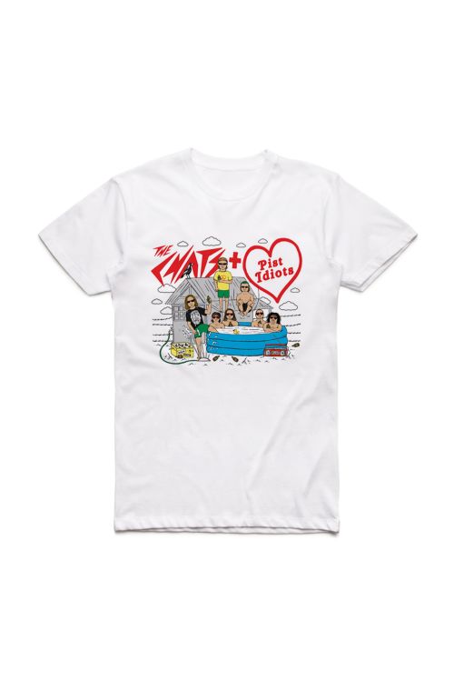 Pist White Tshirt by The Chats