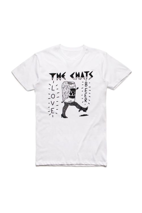 Love Beer White Tshirt by The Chats