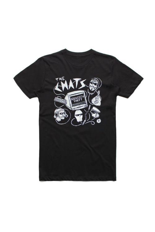 Identity Theft Black Tshirt by The Chats