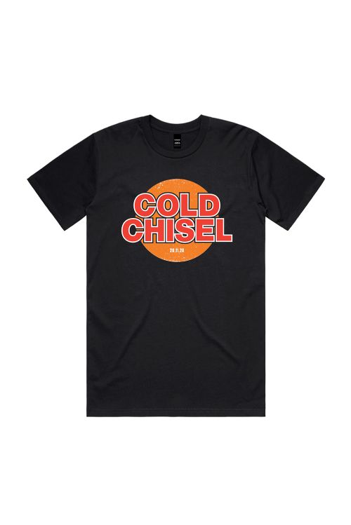 COLD CHISEL AUS MUSIC DAY UNISEX BLACK TSHIRT by Support Act