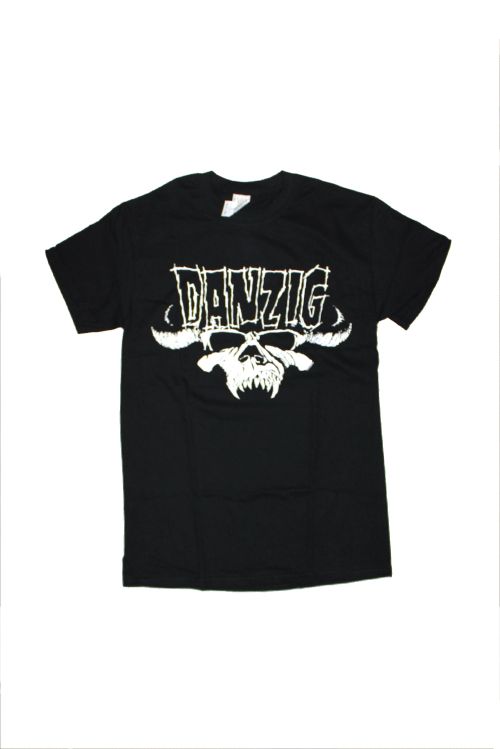 Skull & Logo Black Tshirt by Danzig
