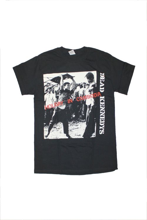 Holiday In Cambodia Black Tshirt by Dead Kennedys